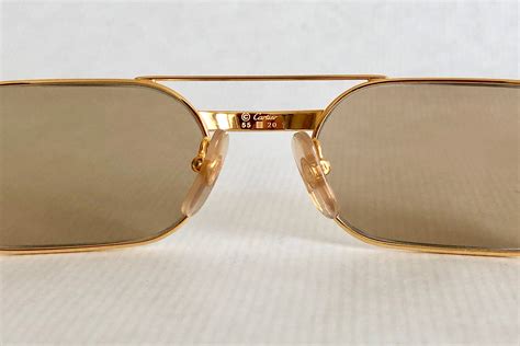 occhiali cartier louis oro|Luxury Sunglasses Collection .